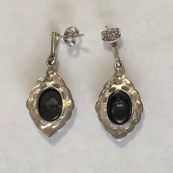 Marcasite Dangle earrings - Picture 4 of 4